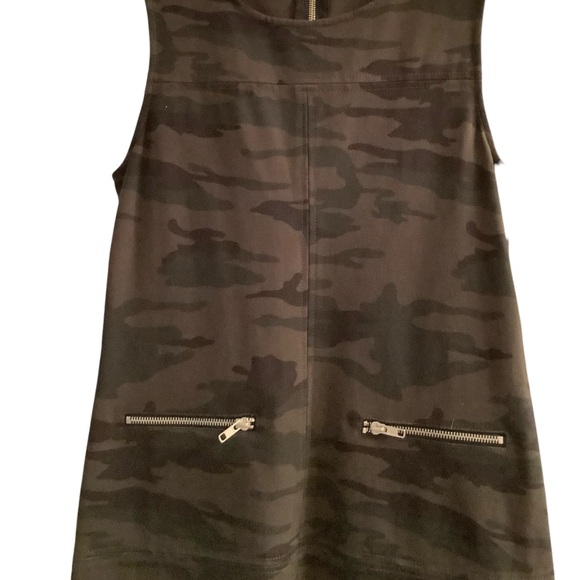 SANCTUARY Mod Molly Mini shift Dress. MINK CAMO SIZE MEDIUM - Picture 8 of 16
